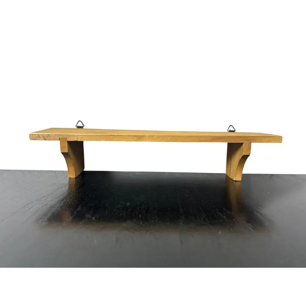 Mini Wooden Trinket Shelf- 12x2.5x2.5